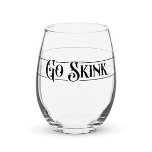 Go Skink Stemless Wine Glass